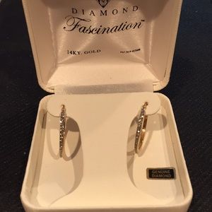 Diamond fascination earrings